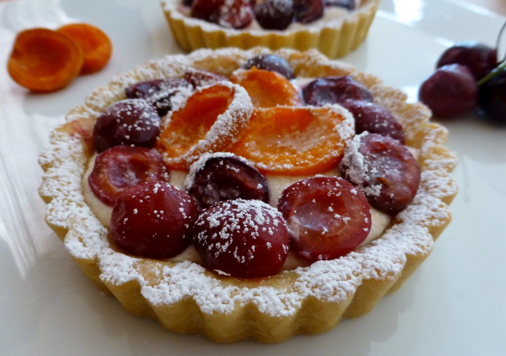 Apricot Cherry Tartelette - 3