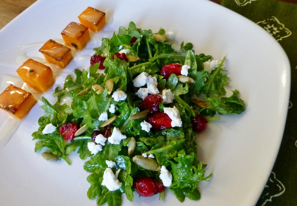 Butternut Squash Cranberry Salad - 2