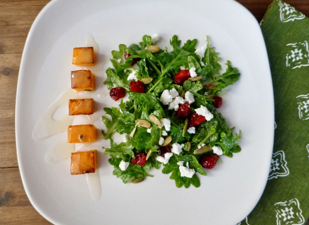 Butternut Squash Cranberry Salad - 3