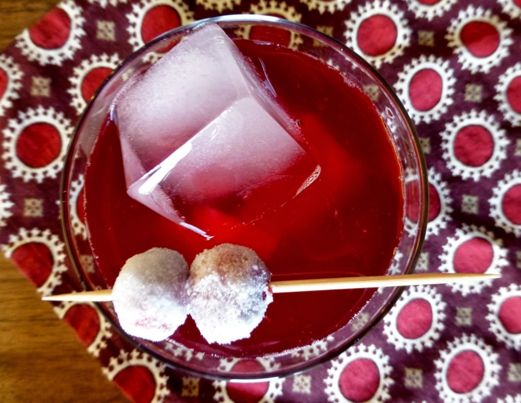 Candied Cranberry Cocktail - 1