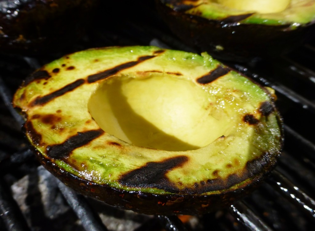 Grilled Avocado Salad - 1