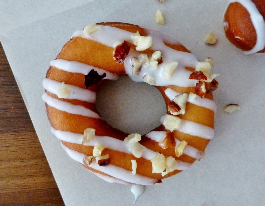 Maple Bourbon Doughnuts - 1