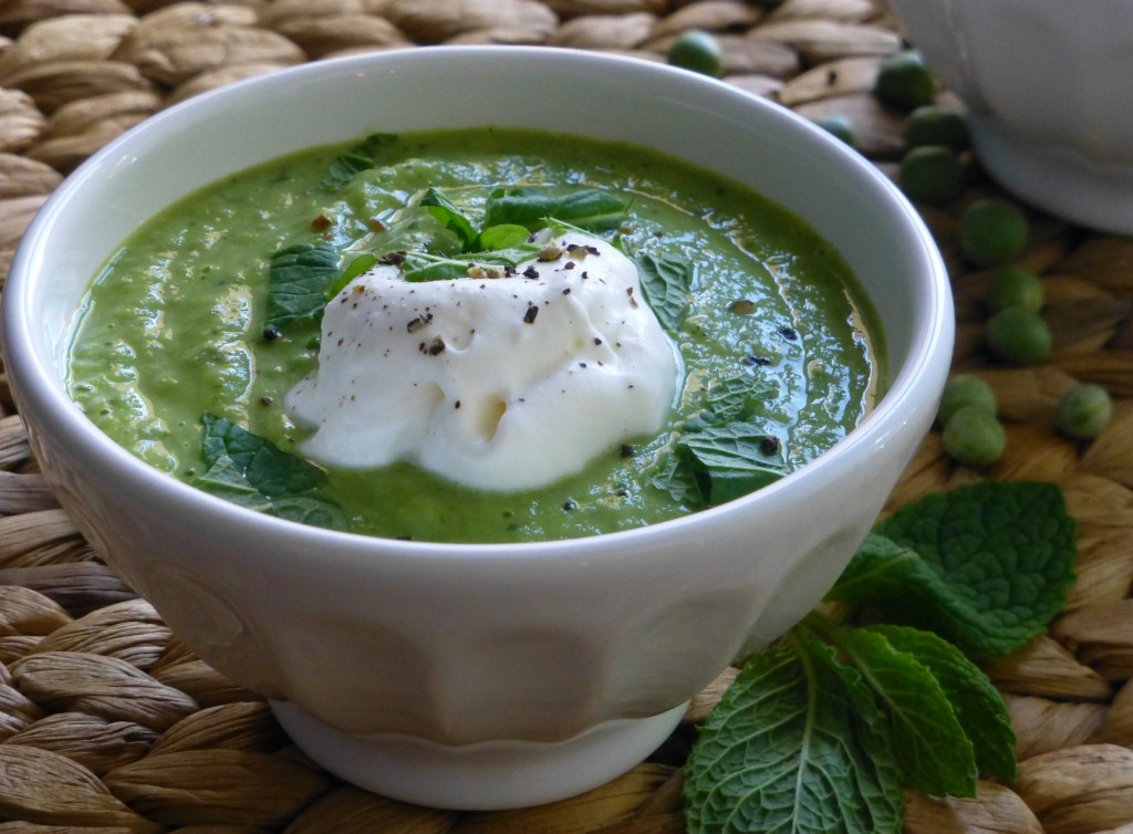 spring pea soup