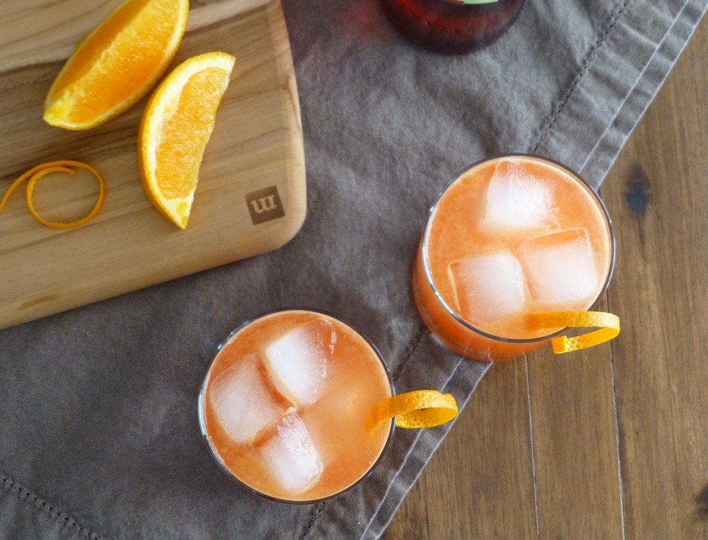 orange vespa campari cocktail