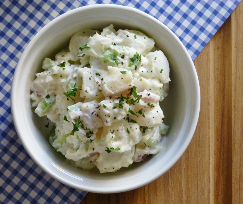 creamy red potato salad