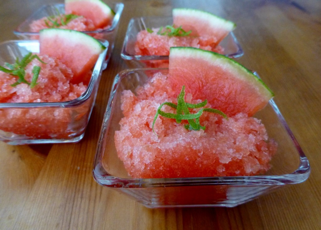 Watermelon Granita - 1