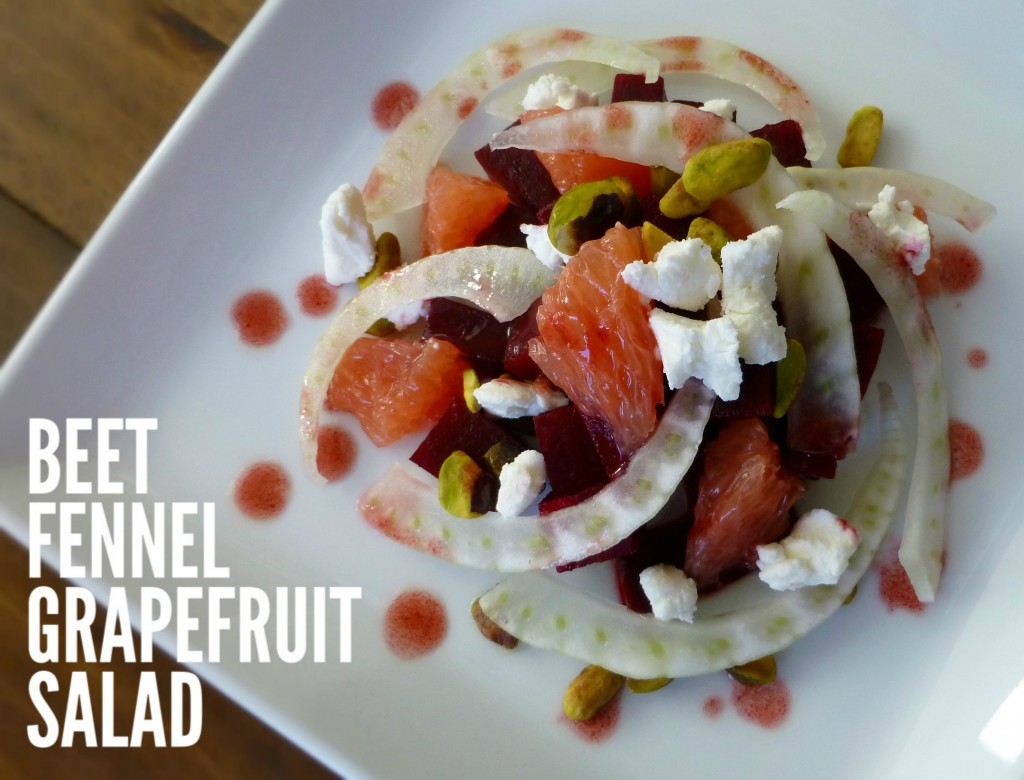 beet fennel grapefruit salad