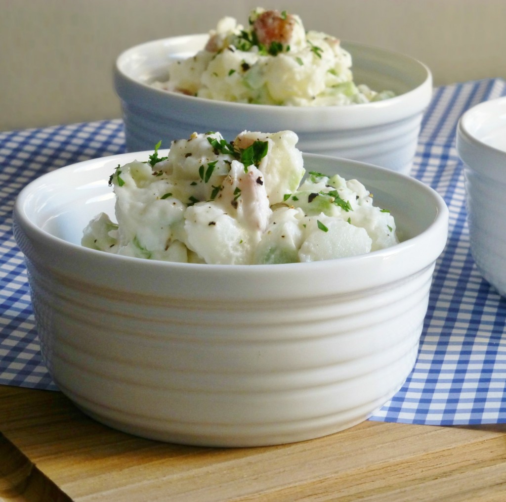 creamy red potato salad