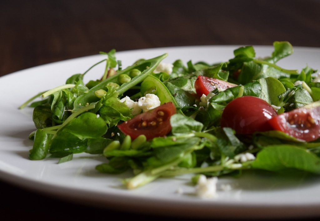 SUGAR SNAP SALAD WITH BUTTERMILK HERB DRESSING – iCook uEat, llc